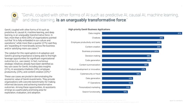 Driving Productivity & Improved Outcomes with GenAI powered Assistants - Page 5